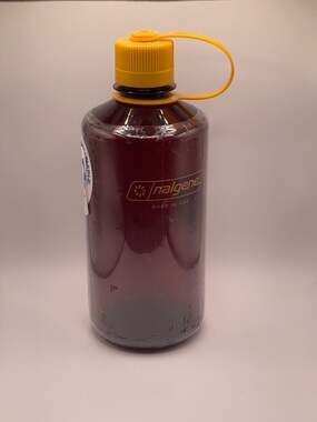 Nalgene 32 oz Narrow Mouth Sustain Water Bottle - Laker Brown